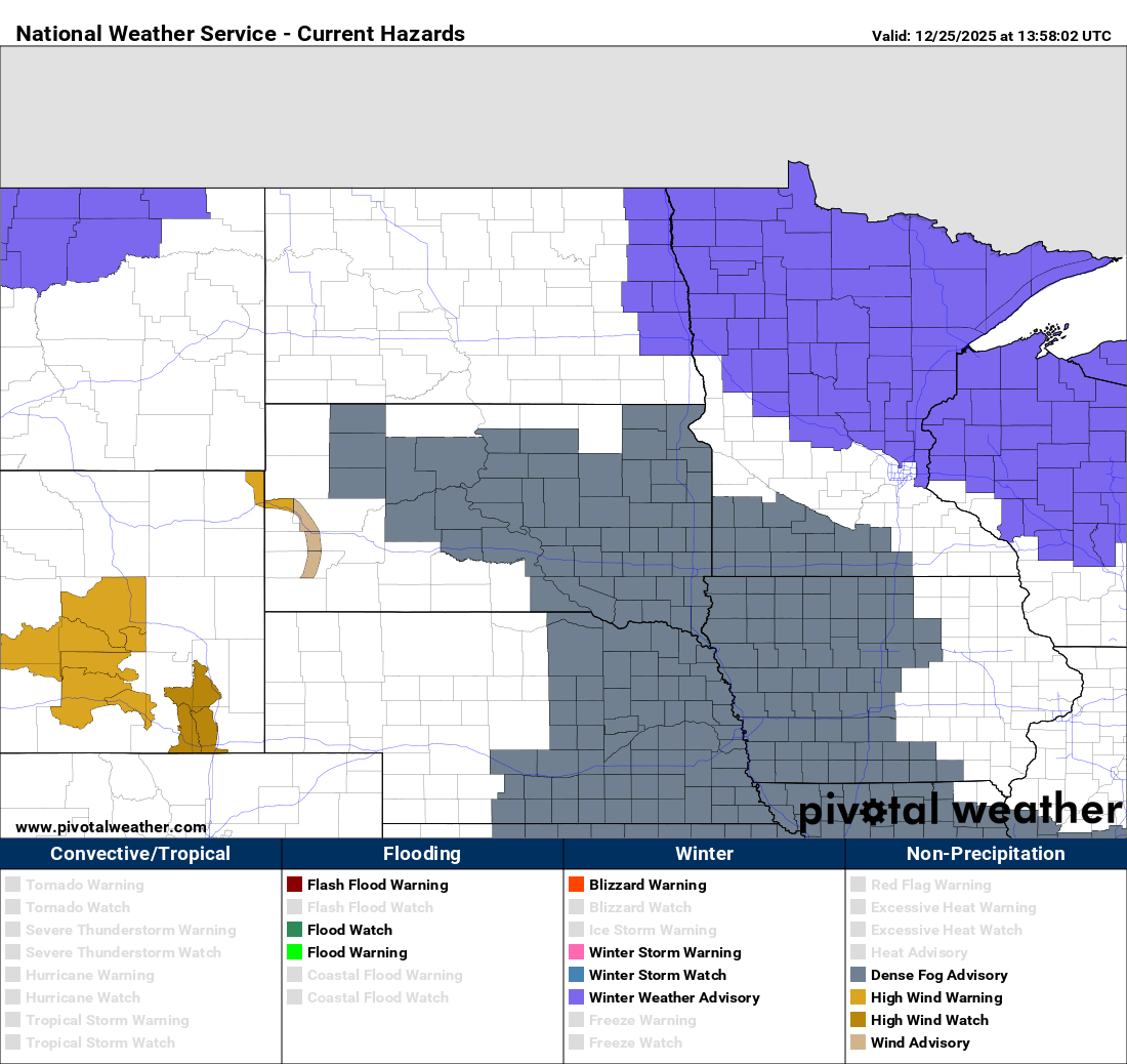 Winter weather advisory