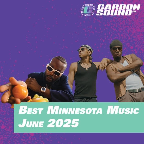 Carbon Sound's Best Minnesota Music from June 2025 graphic
