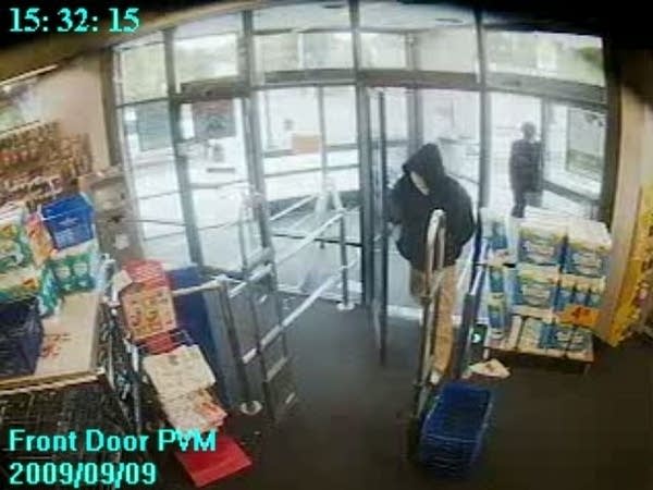 Surveillance video screen capture