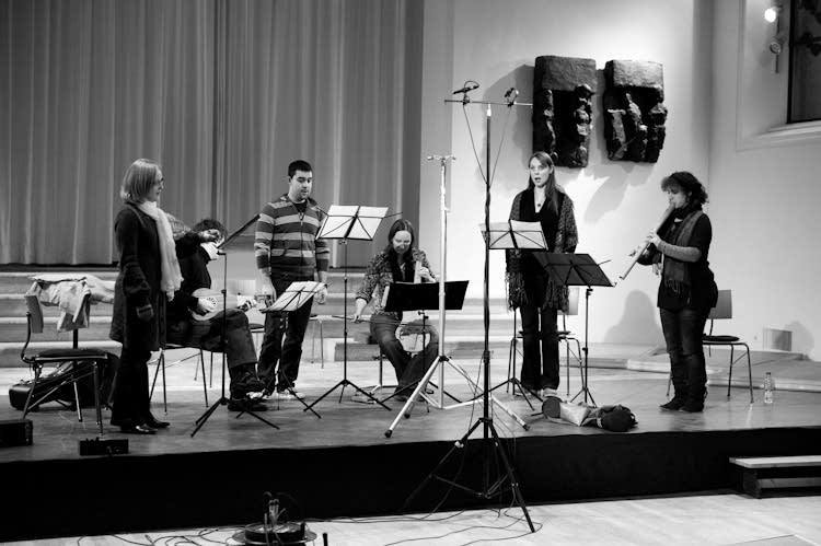 Ensemble LA MORRA: 'Ciconia' recording session