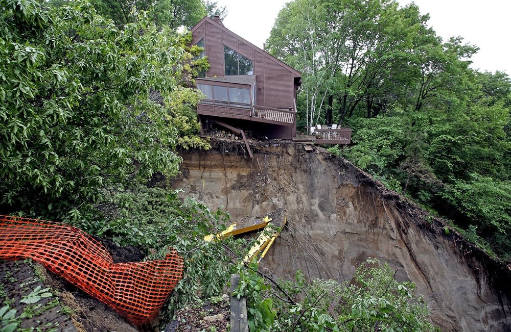 Photos Torrential rain floods Lake homes in peril MPR News