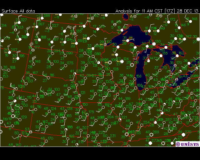 surface map 11am cst