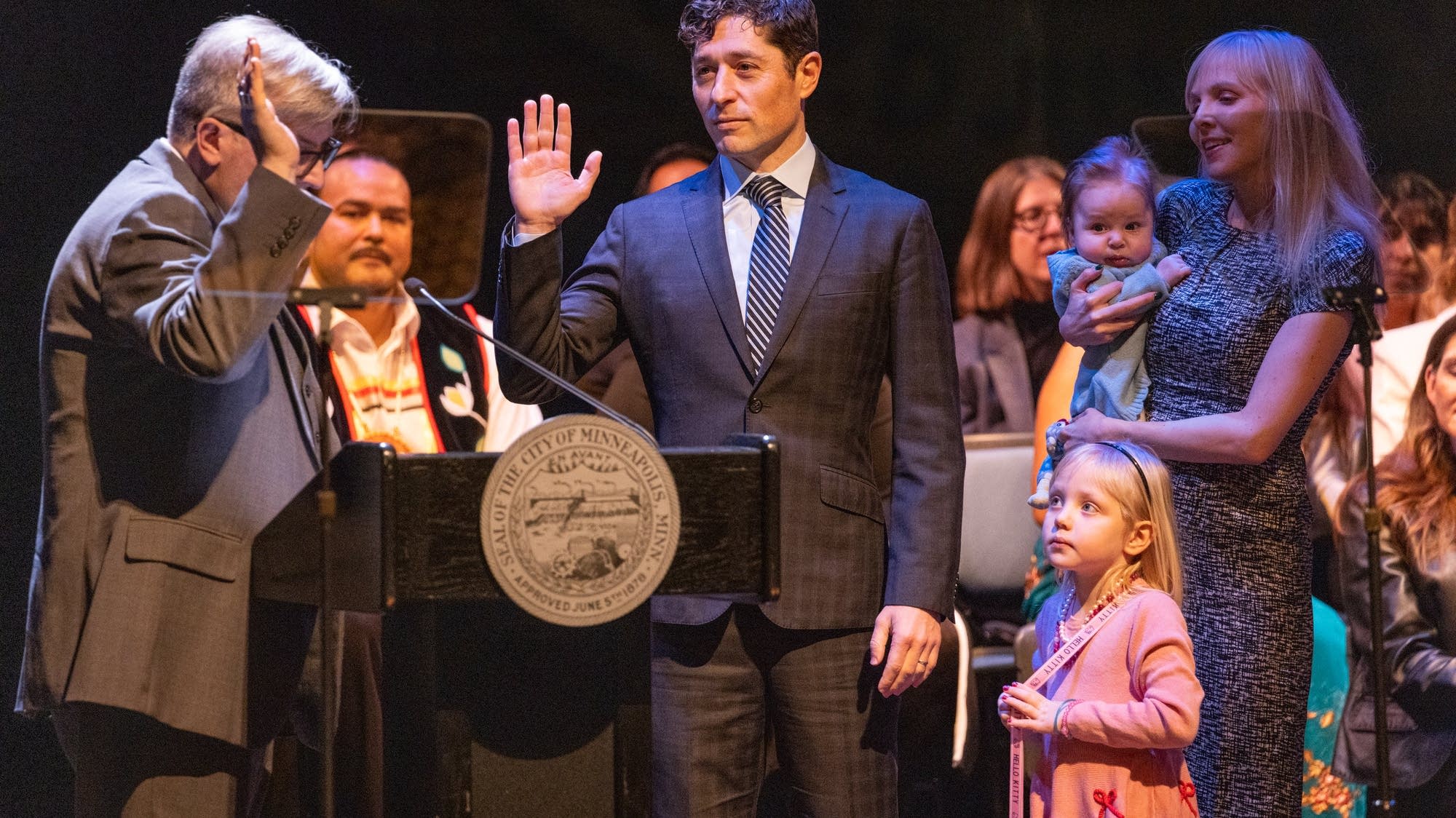 Minneapolis inaugurates mayor, city council Minneapolis inaugurates mayor, city council