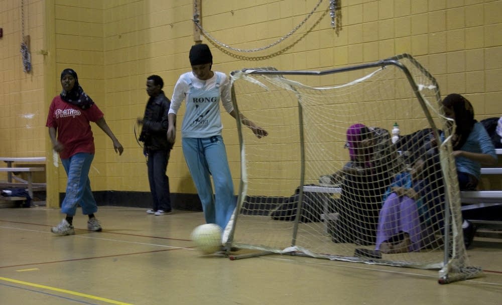 Soccer practice