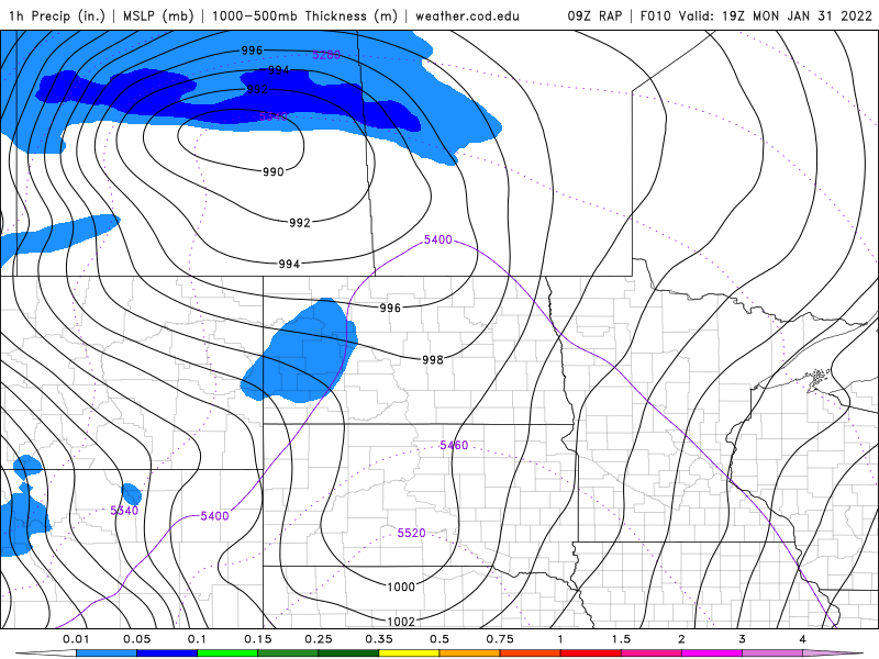 Snow Monday night