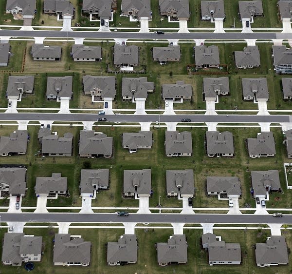 A new housing subdivision in Florida