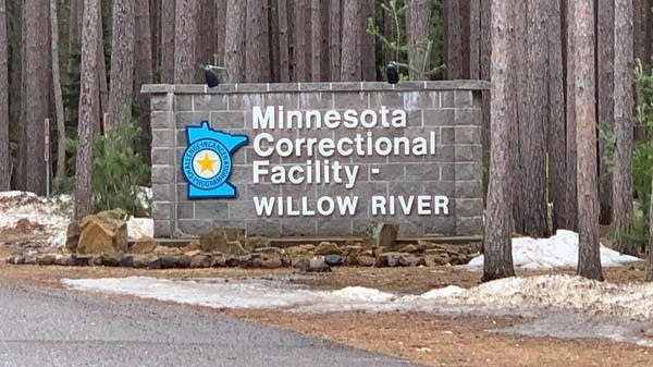 A sign says "Minnesota Correctional Facility - Willow River"