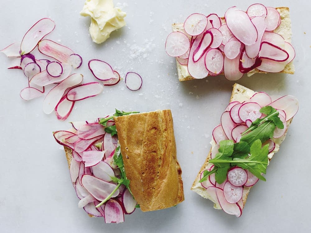 Radish Sandwiches with Butter and Salt The Splendid Table
