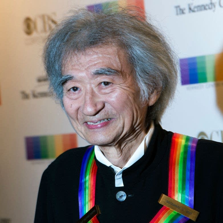 Seiji Ozawa, longtime conductor of Boston Symphony Orchestra