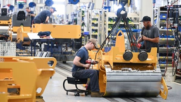 Both employment and production surged in manufacturing this month.