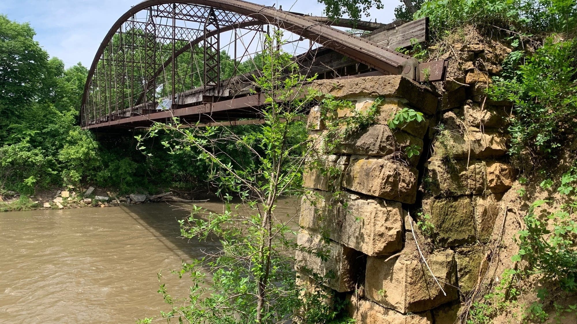 A bridge nearly as old as Minnesota gets a new home