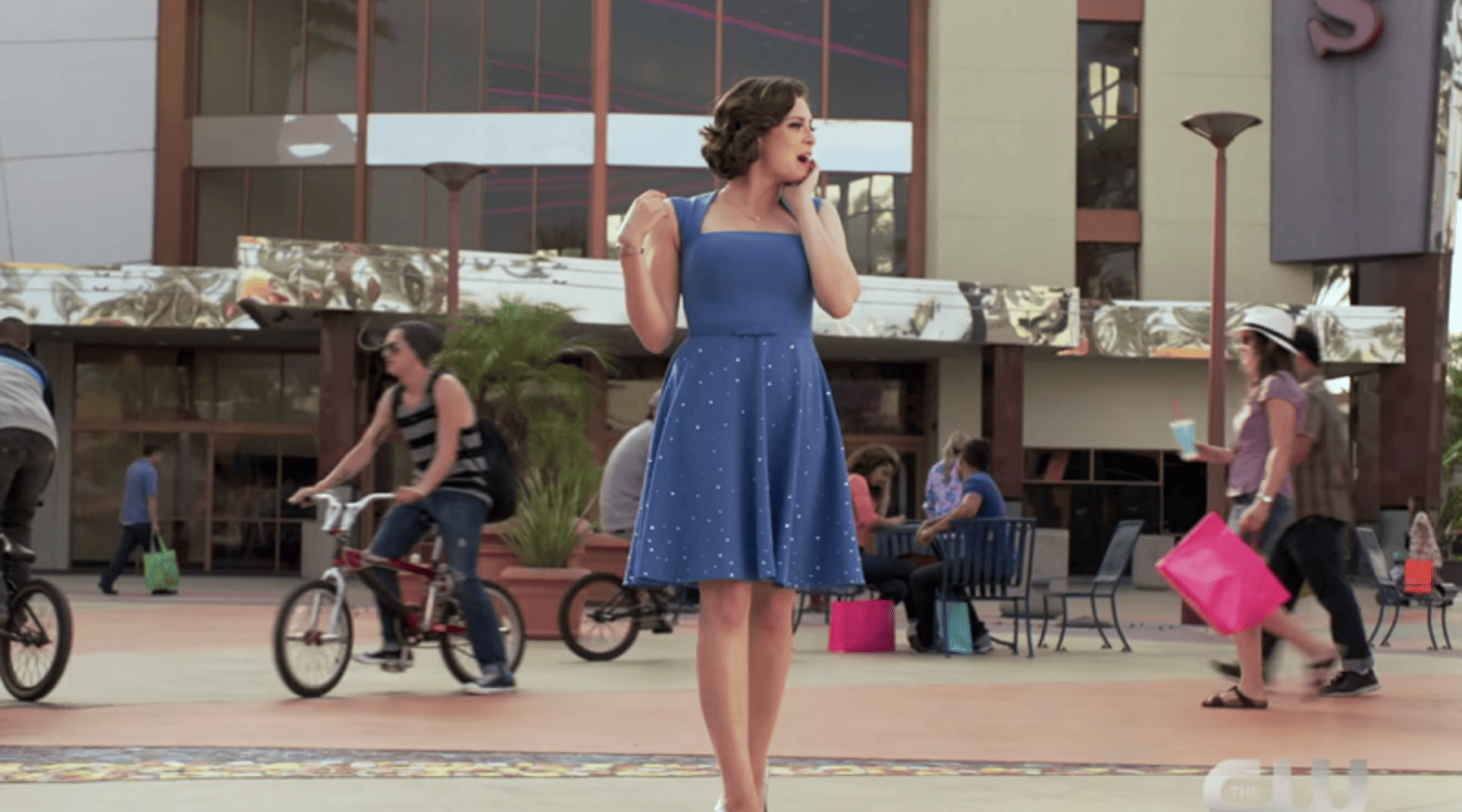 Rachel Bloom plays Rebecca Bunch, a depressed lawyer who follows her childhood crush to West Covina in "Crazy Ex-Girlfriend."