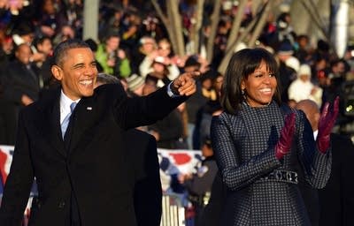 President Barack Obama and first lady Michelle Oba