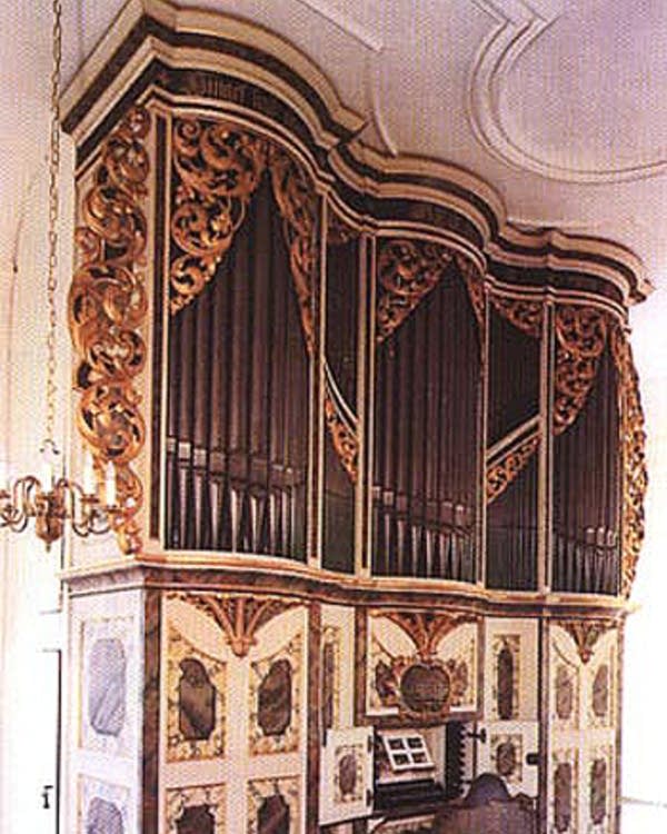 1737 Silbermann organ at Ponitz Village Church, Germany | Pipedreams
