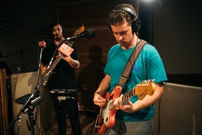 Parquet Courts perform in The Current studio