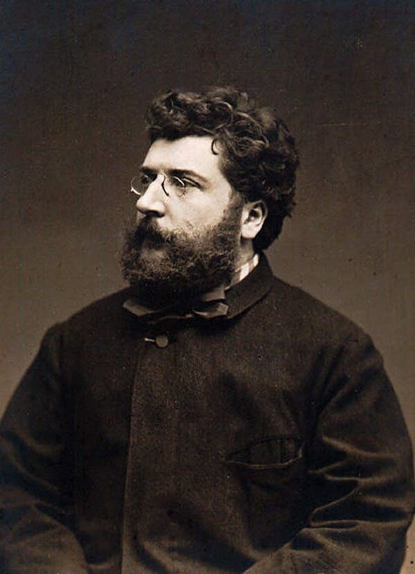 Georges Bizet, photograph by Etienne Carjat, 1875