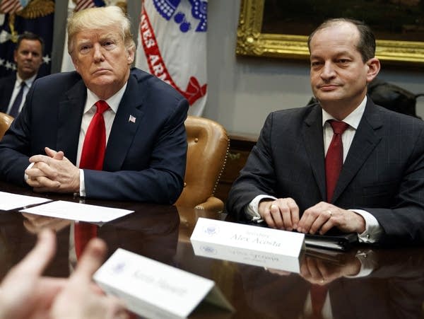 Donald Trump, Alex Acosta