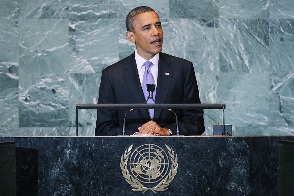Oabama addresses UN