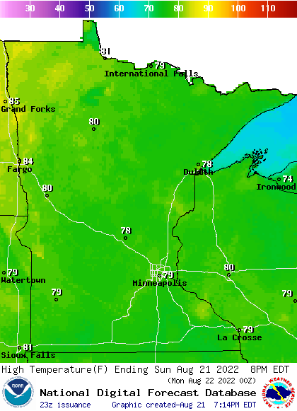 Gorgeous Monday; seasonable week ahead