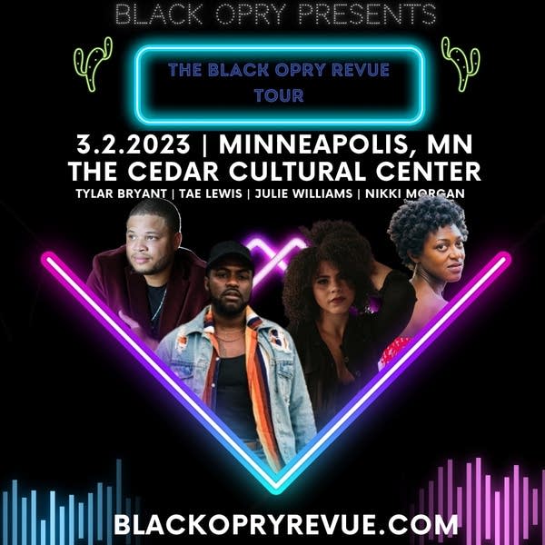 The Black Opry Revue at the Cedar Cultural Center in Minneapolis.