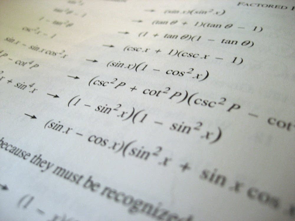 Is advanced math necessary? APM Reports