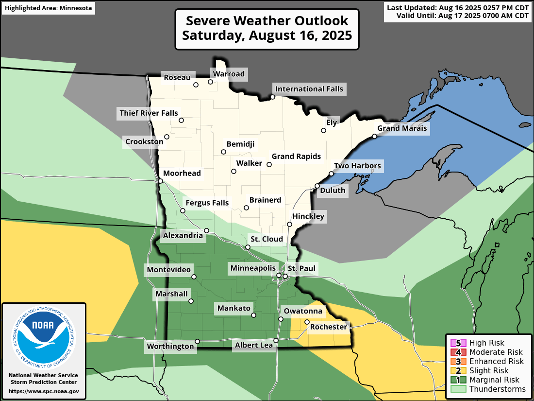 Severe weather threat for Saturday night into Sunday