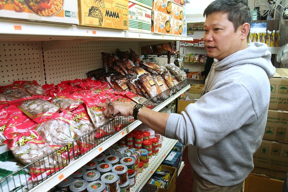 Sony Saw, owner of Lighthouse Asian Grocery