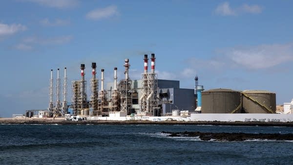 Many Gulf countries rely on desalination plants, like the one pictured above, to make seawater potable. They may become targets in the ongoing Iran war.