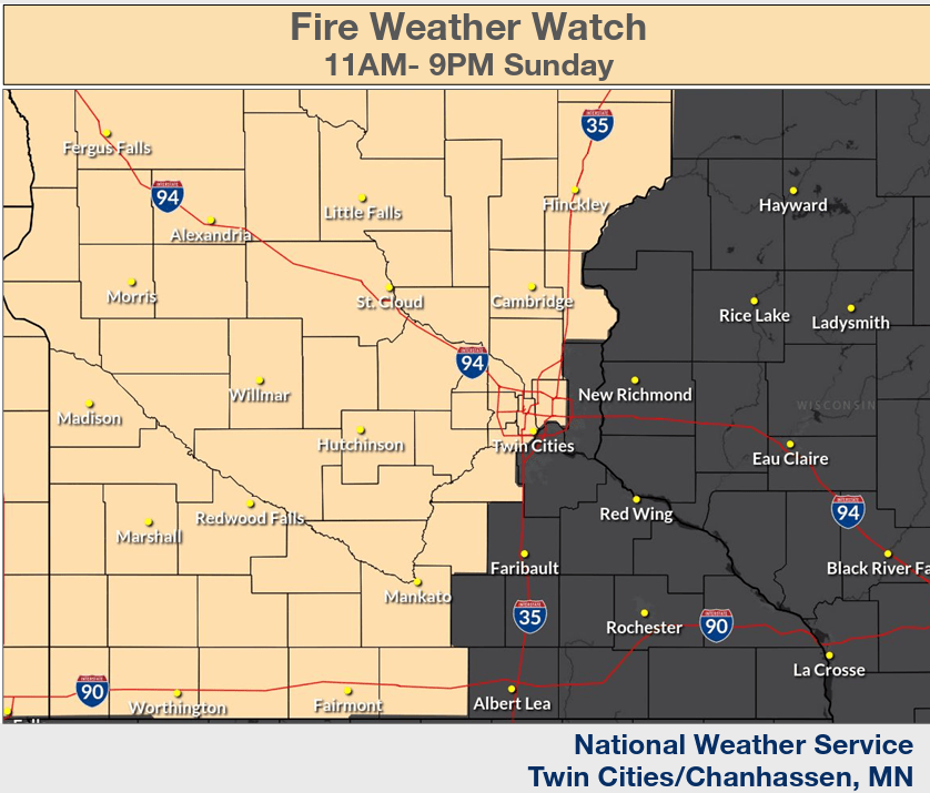 Fire weather watch
