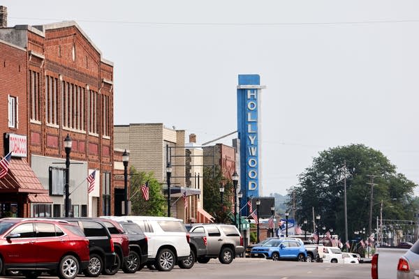 A shot of the historic downtown in Montevideo