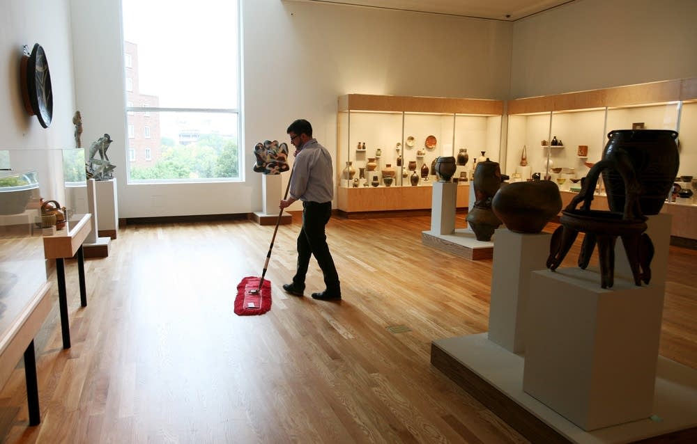 Cleaning new space