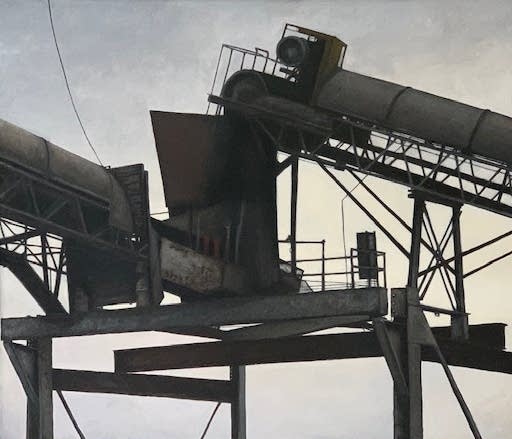 Art Hounds: Rod Massey's paintings offer 'Concrete Evidence'