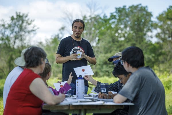 Dakota language camp