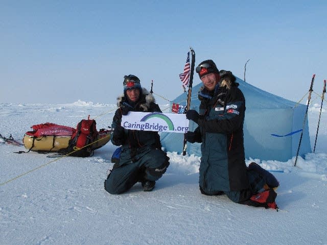 Standing at the North Pole