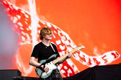 Mike Kota and band on stage