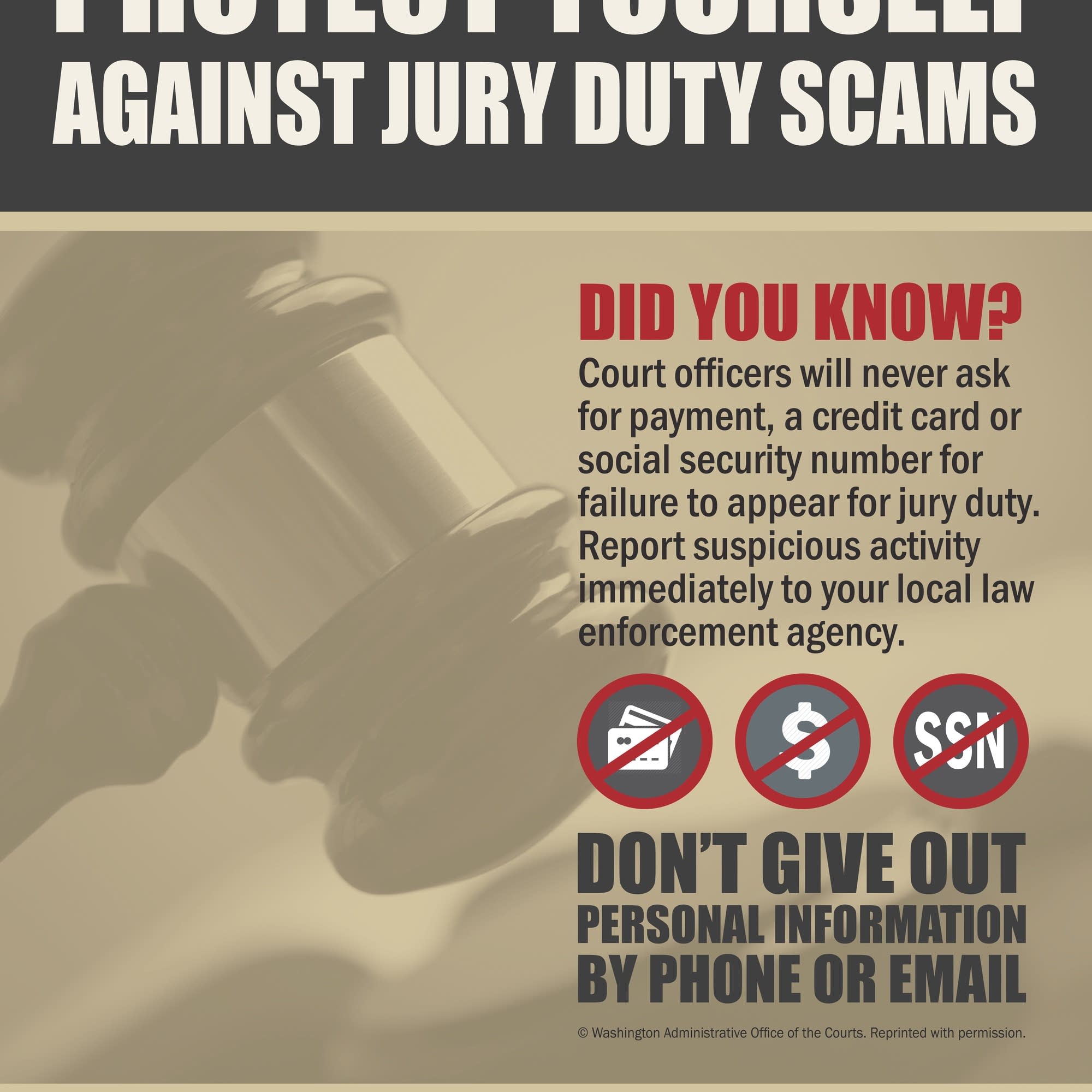 Beware Of Fake Jury Duty Scams Seeking Money Info Mpr News