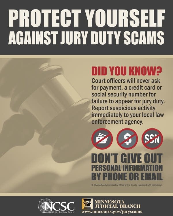 Jury duty scams