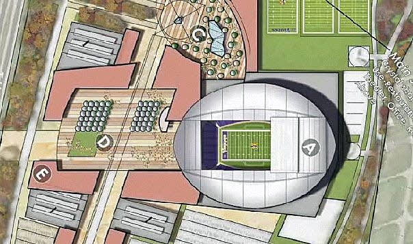 Vikings release stadium design plans