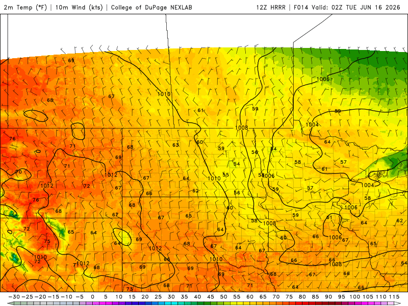 Cooler weather to linger