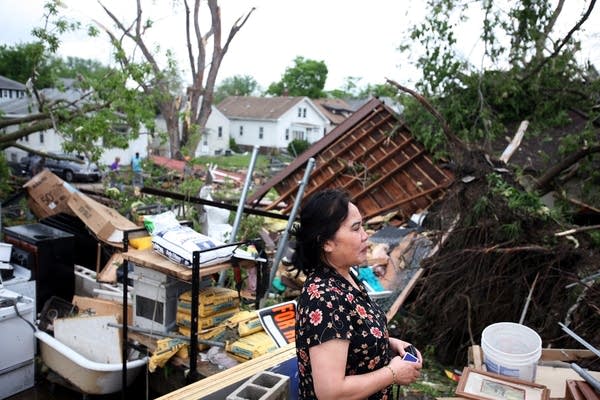 Tornado damage