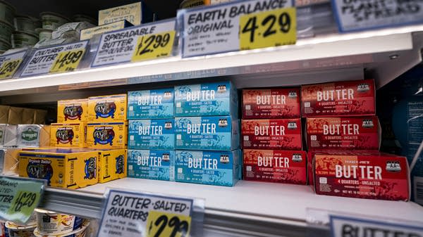 The cost of butter fell 8% in August, according to the latest CPI report.