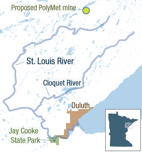 St. Louis River area