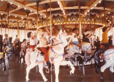 Merry go round at Valleyfair