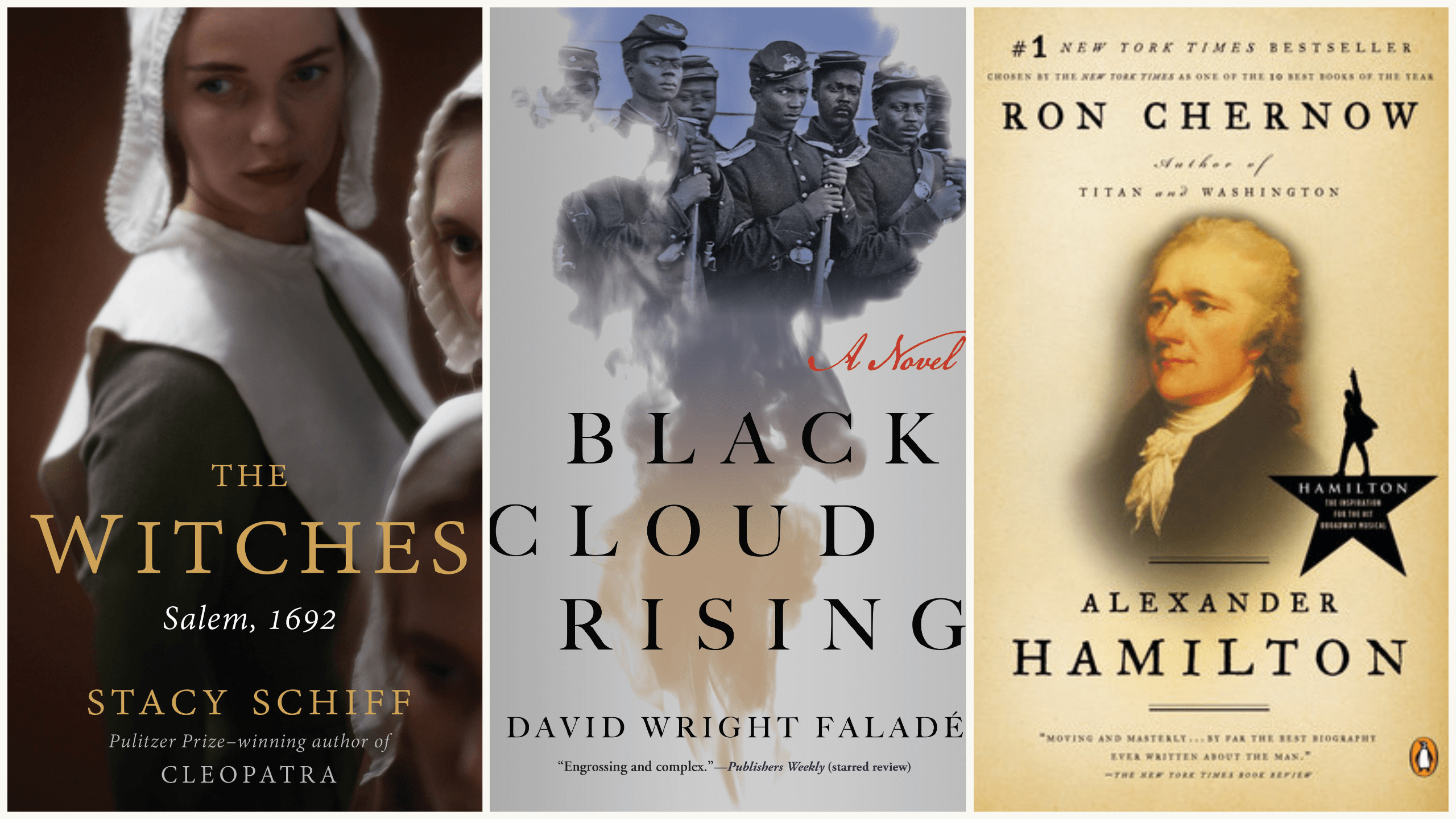 Fresh takes on American history from three authors 