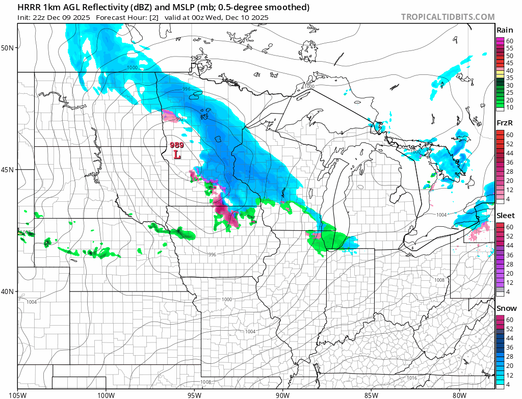 NOAA HRRR model 2