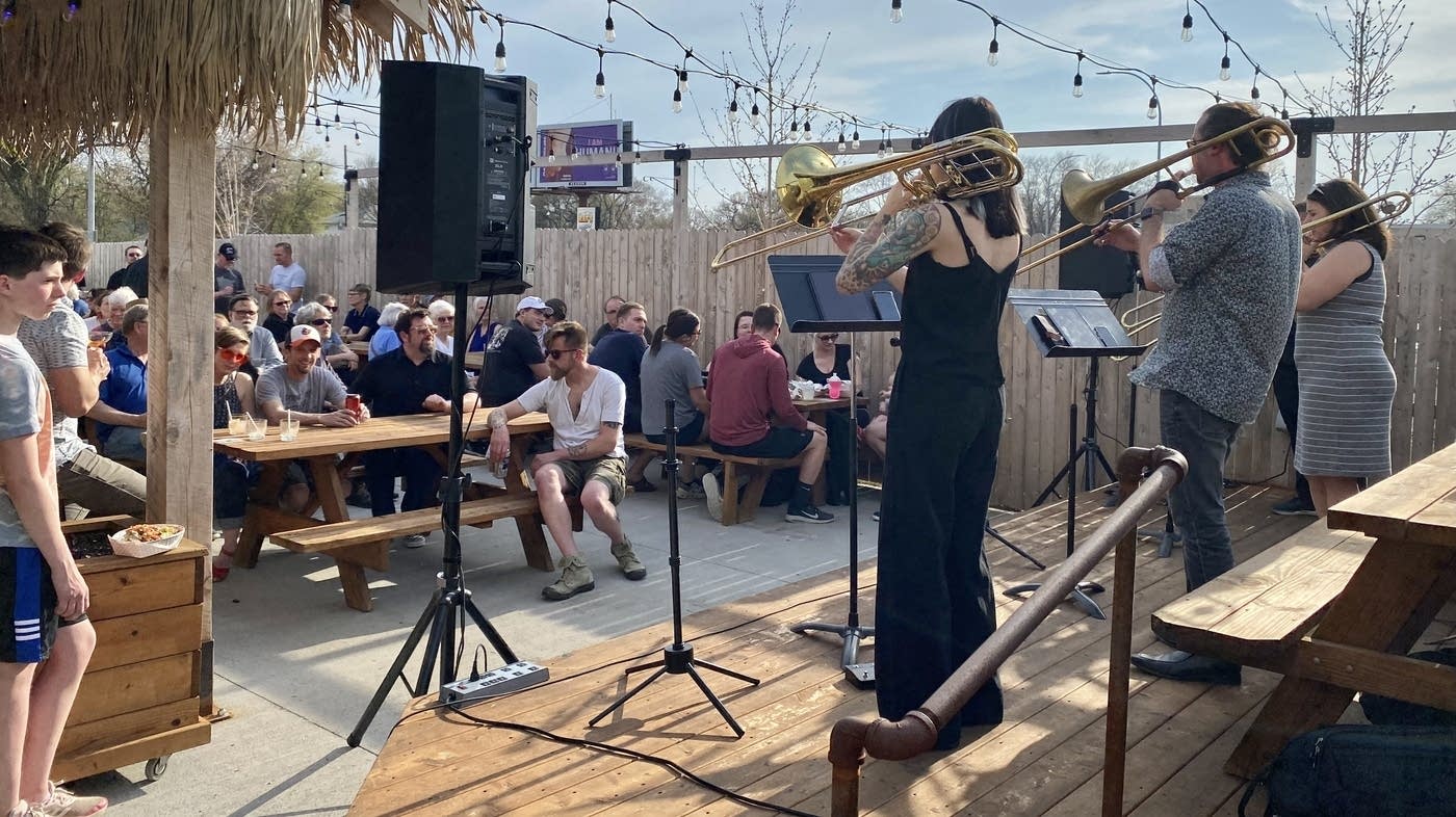 Paper Clips trombone quartet builds community in Moorhead with music