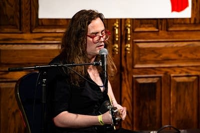 band performing on stage