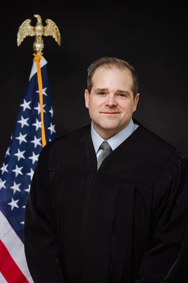 Portrait of a man in a judge's robe