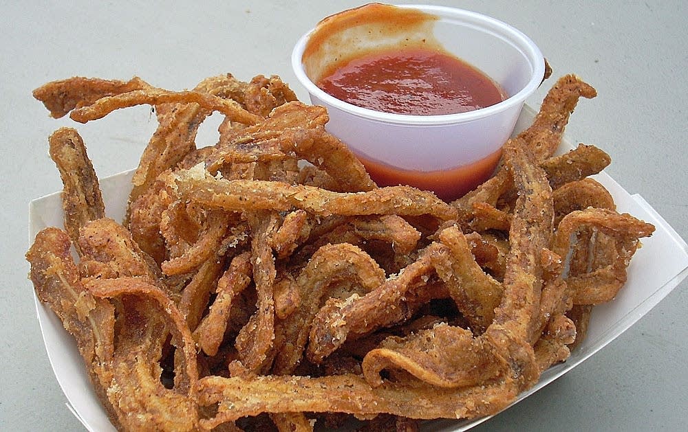 Pig ear french fries