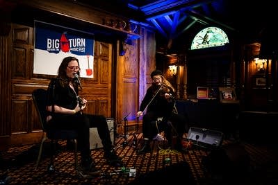 band performing on stage